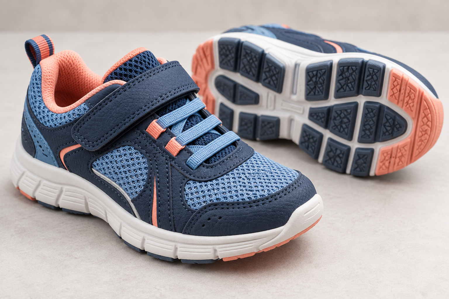 Materiale și tălpi pentru pantofii sport ai copiilor
